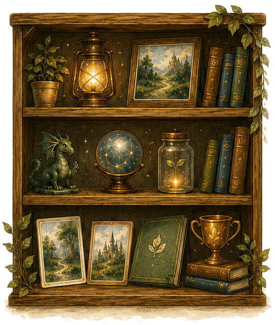 Author Shelf product preview