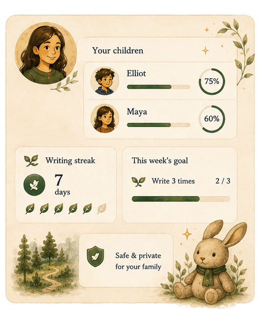 Parent Dashboard product preview